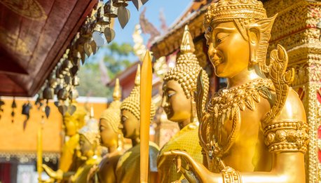 Wat Phra That Doi Suthep in Chiang Mai. 