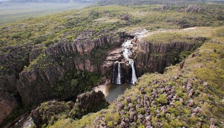 Twin Falls and Jim Jim Fals Kakadu National Park
