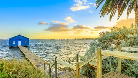 Perth - Australia, Australia, Tramonto, Australia occidentale, King's Park